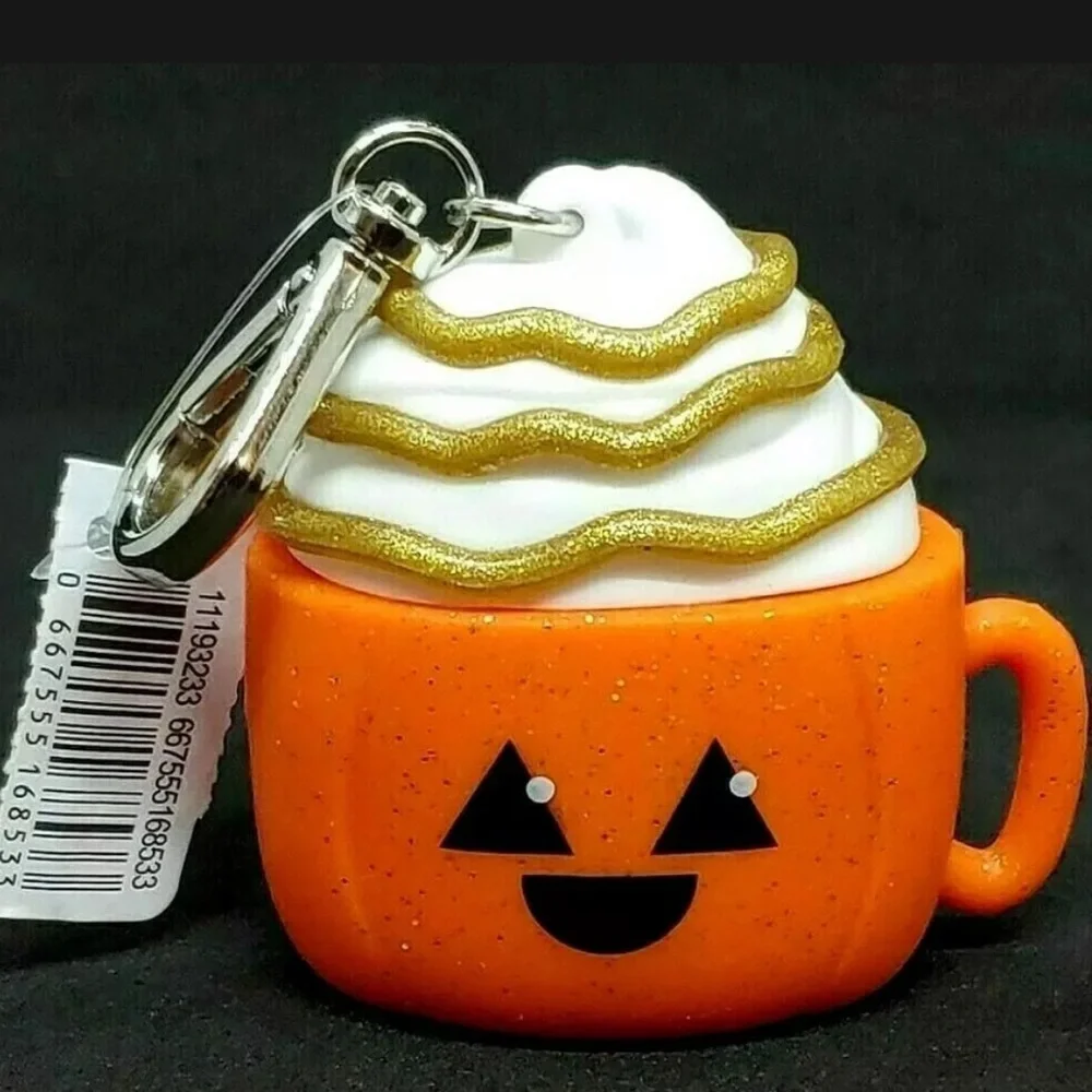 PUMPKIN SPICE LATTE SANITIZER HOLDER WITH GIFT BAG